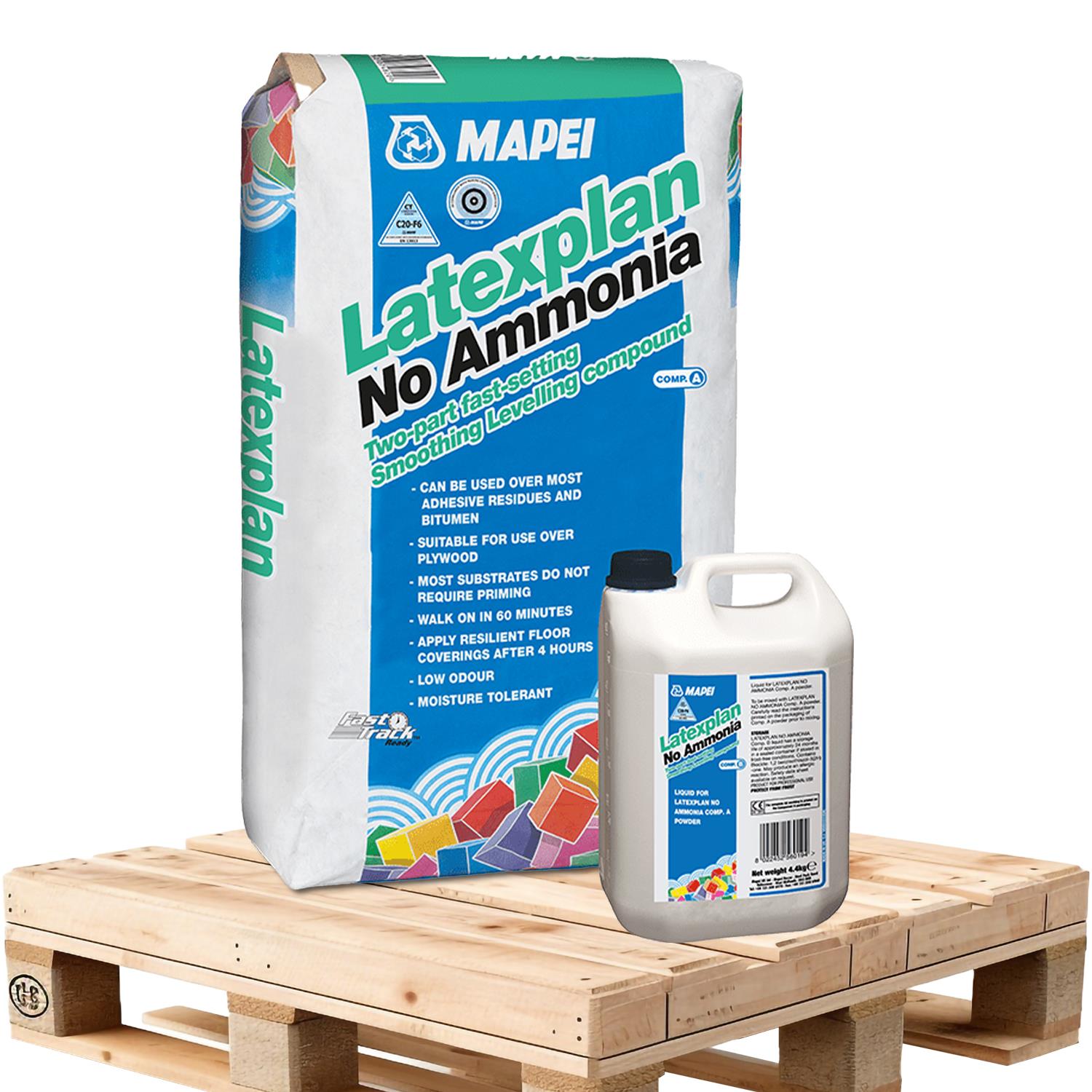 Mapei Latexplan No Ammonia Fast Setting Levelling Compound 24.4kg (40 Units Pallet Deal)