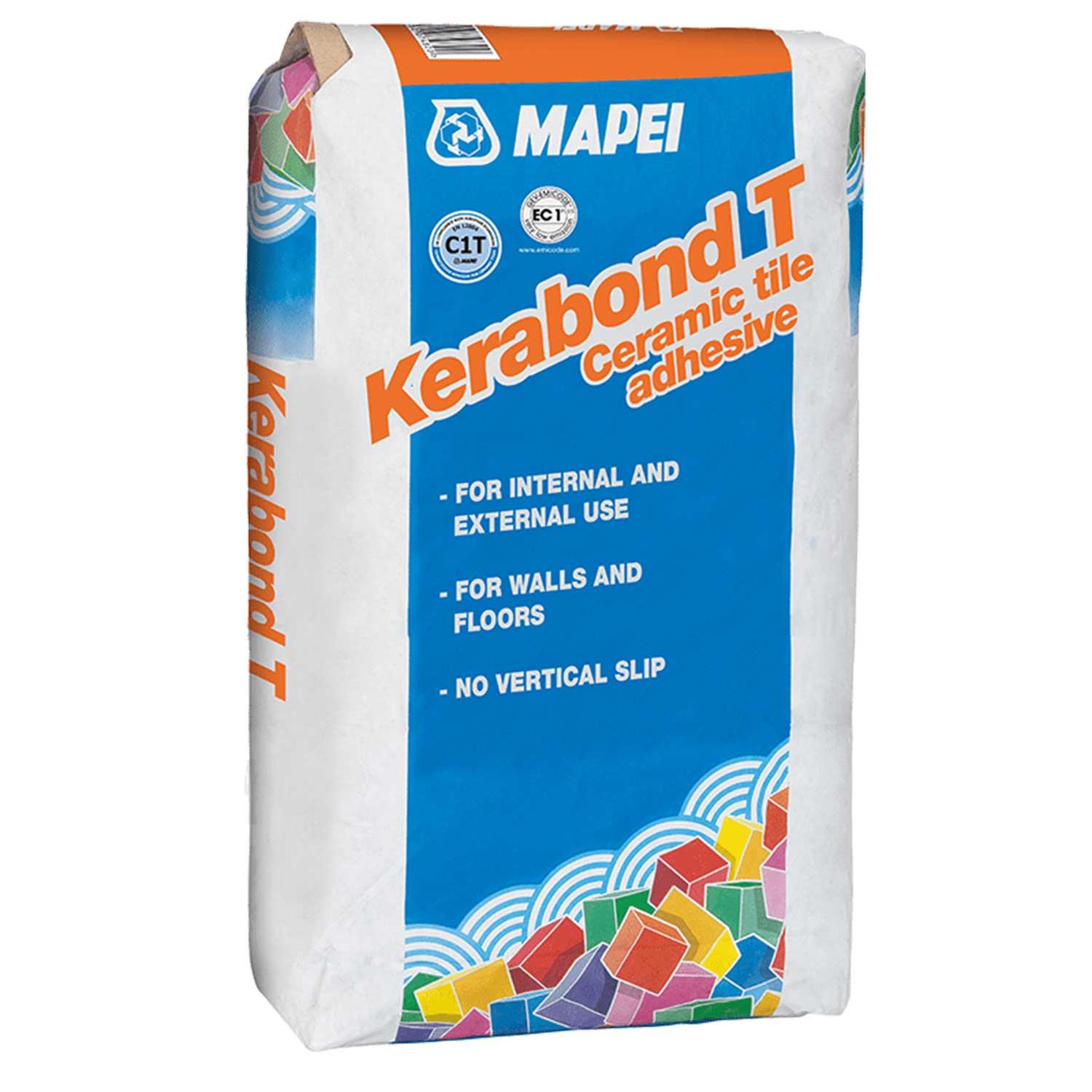 Mapei Kerabond T (White) Cement based Adhesive 20kg (48 Units Pallet)