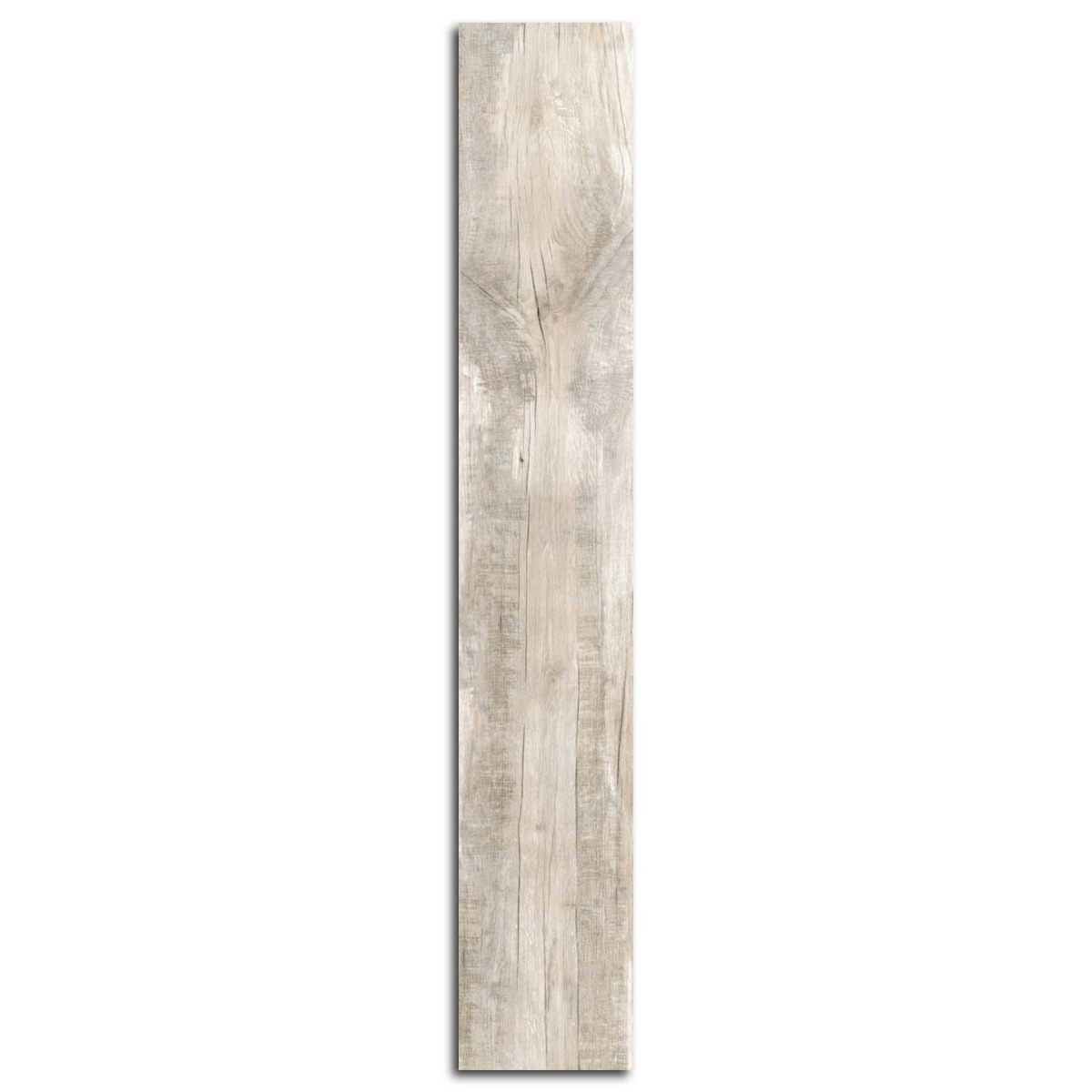 WoodWhisper Ivory Wood Effect Porcelain Tile 200x1200x10mm