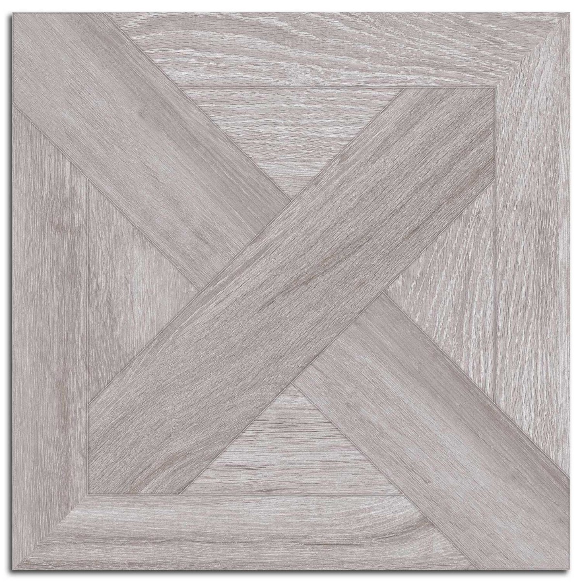 X-Wood Grey Porcelain Tile Wood Effect 600x600mm
