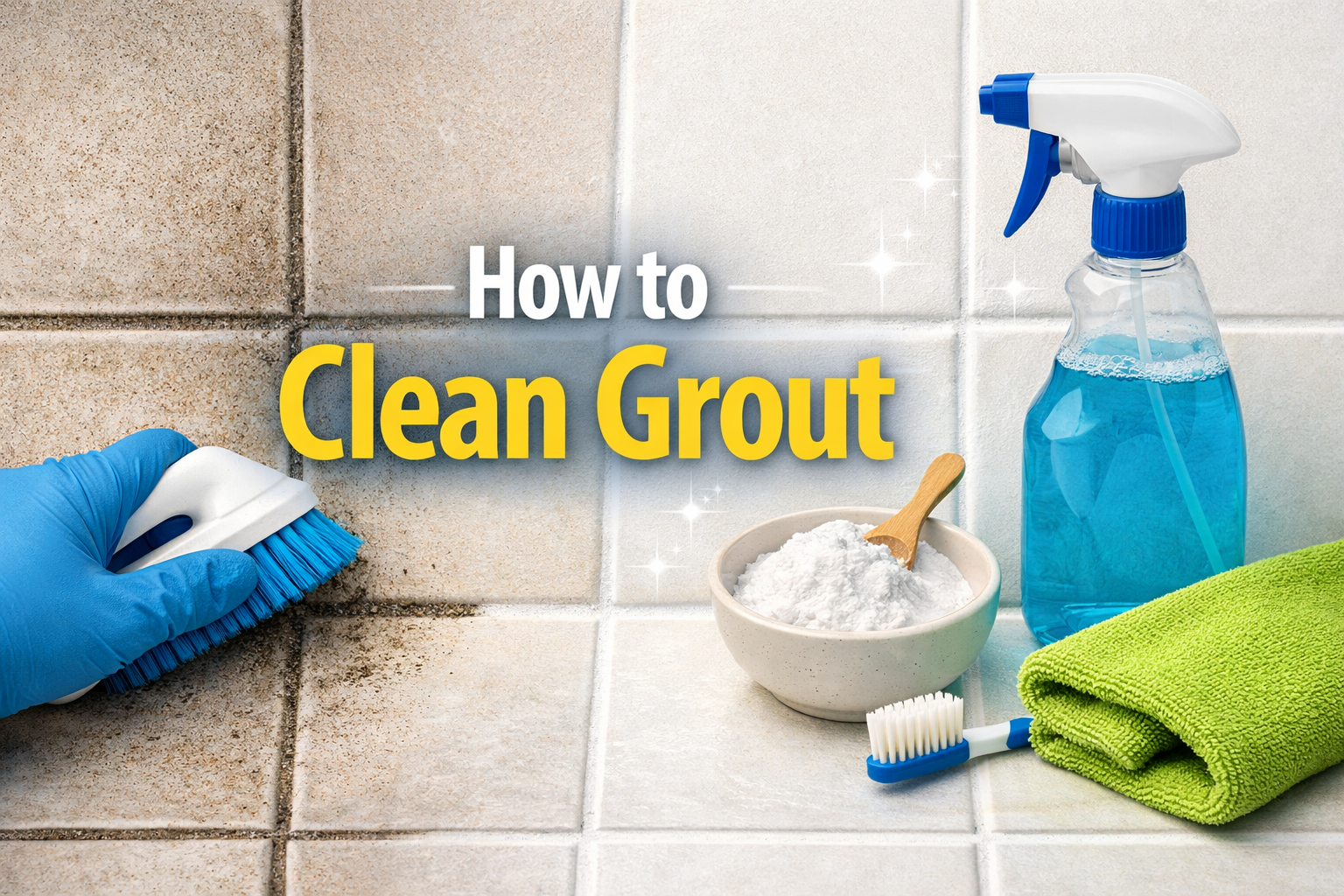 How To Clean Grout - Tile Grout Cleaning Guide