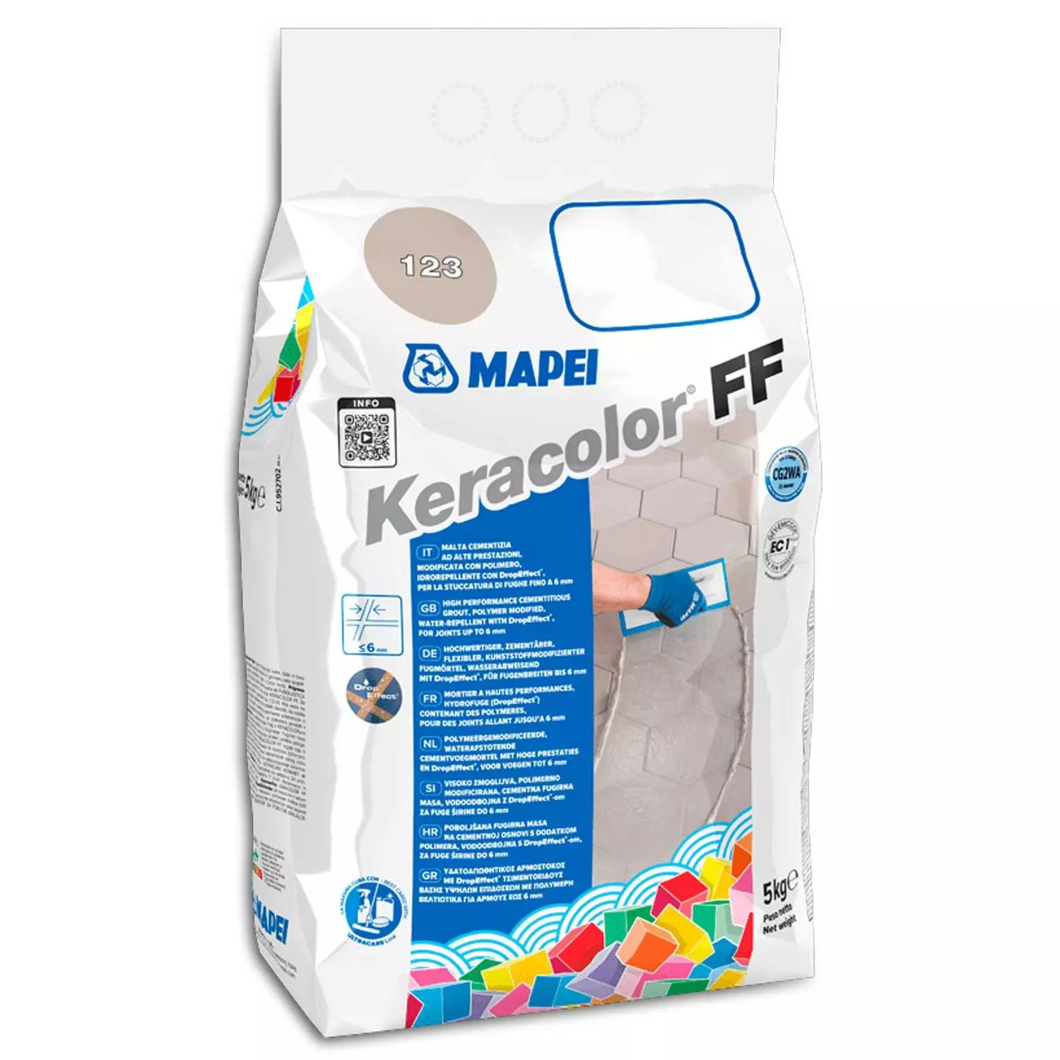 Mapecolor Metallic Stardust grout special effect