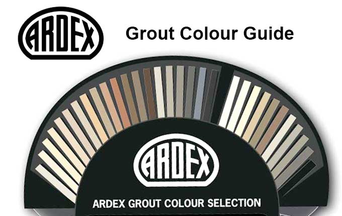 Ardex Grout Colour Guide