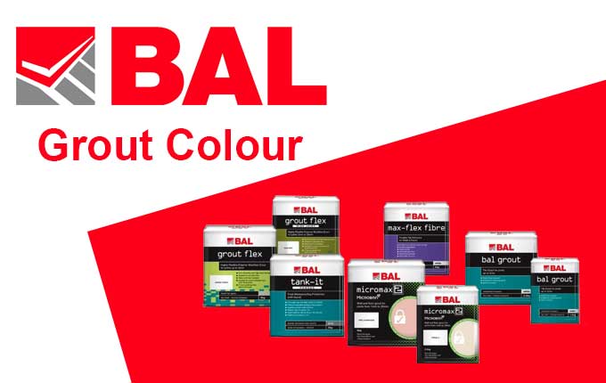 BAL Grout Colour Guide