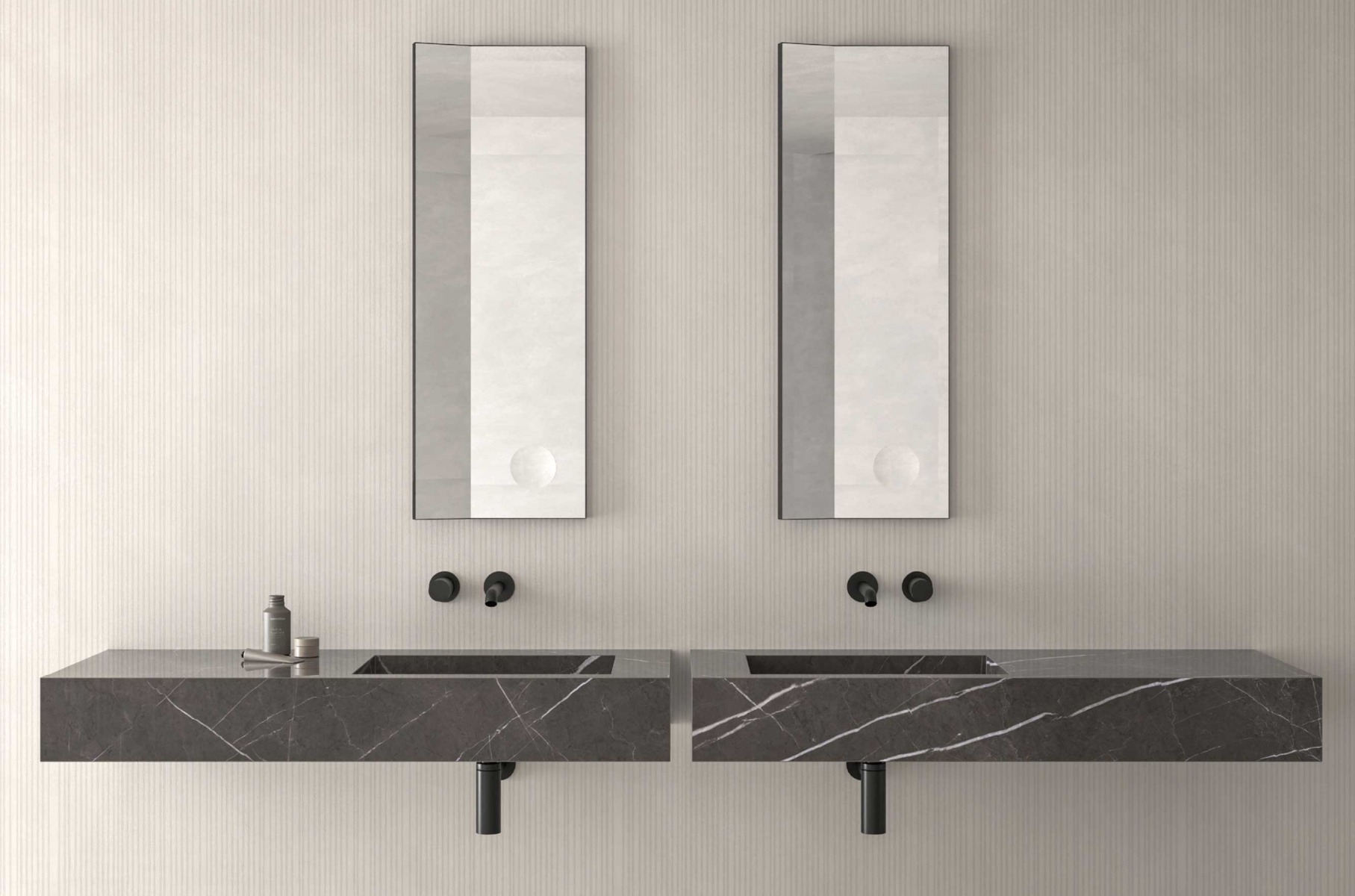 Solo 1200 dual installation — Pietra Grey