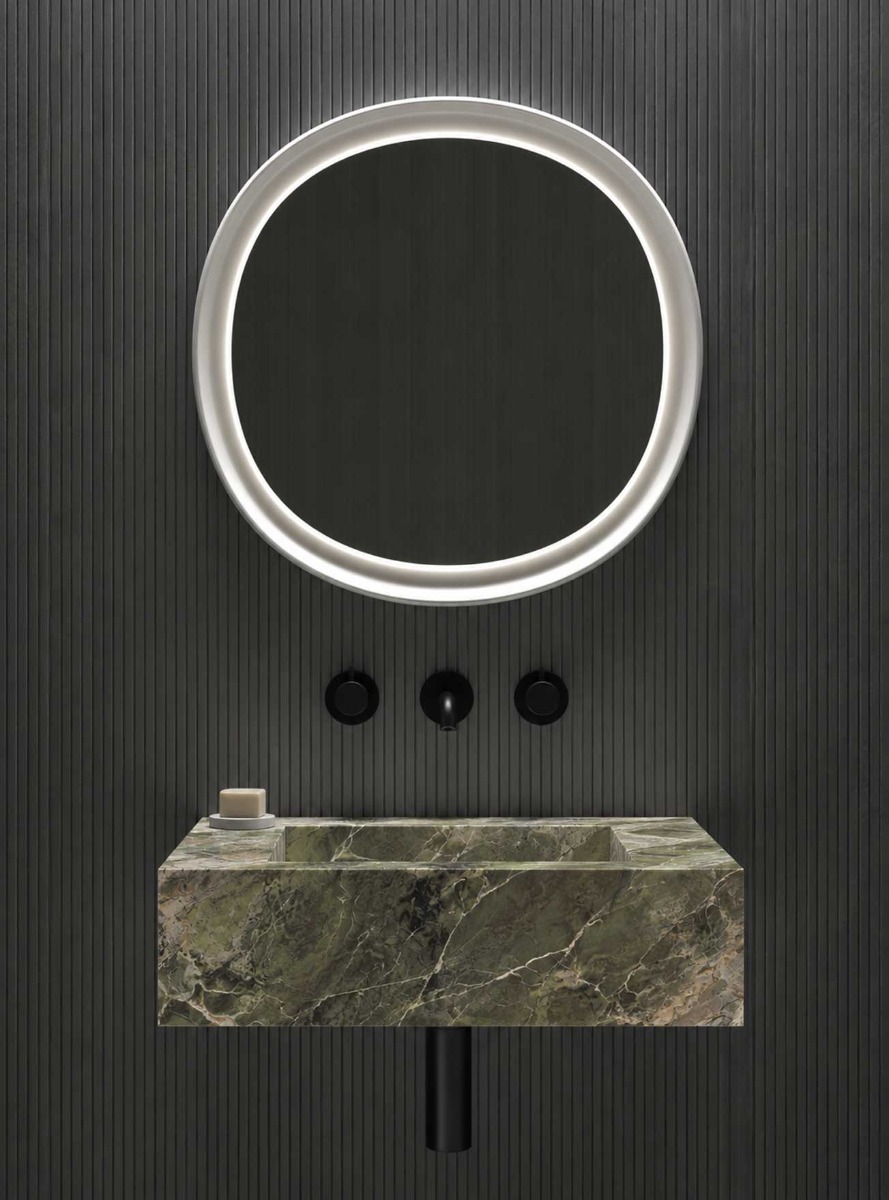 Solo 450 cloakroom vanity basin
