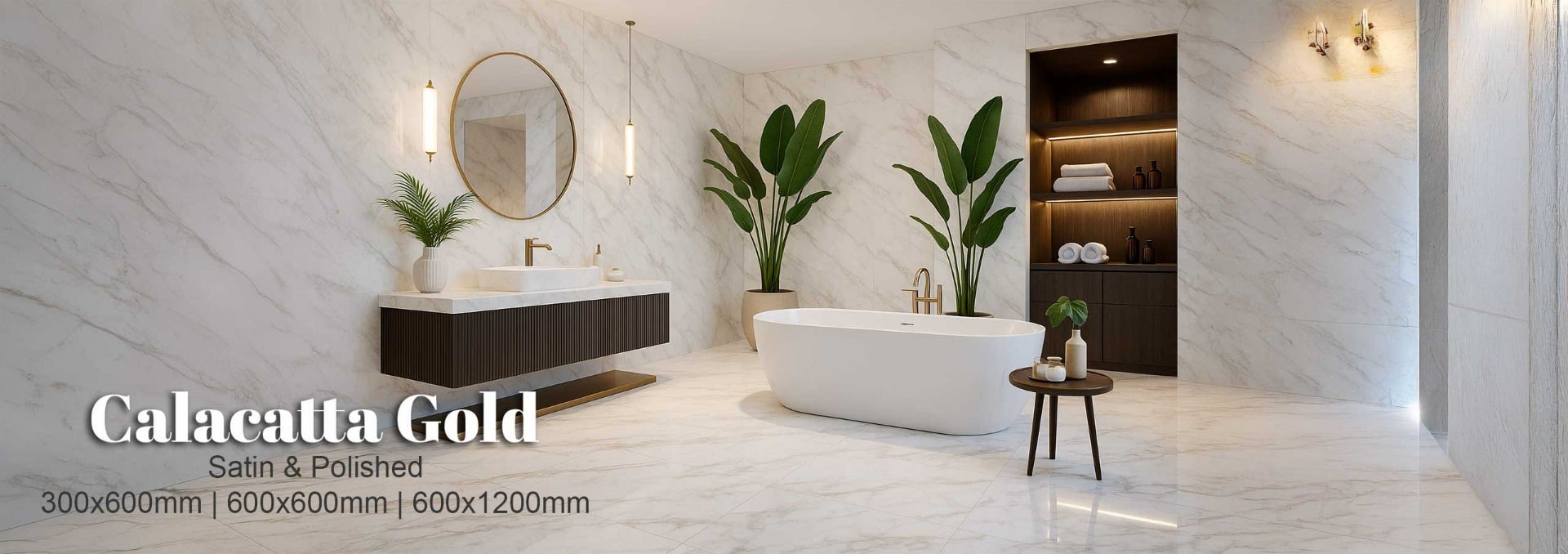 Calacatta Gold Marble Tile